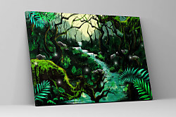 Obraz Tropický les zs1082